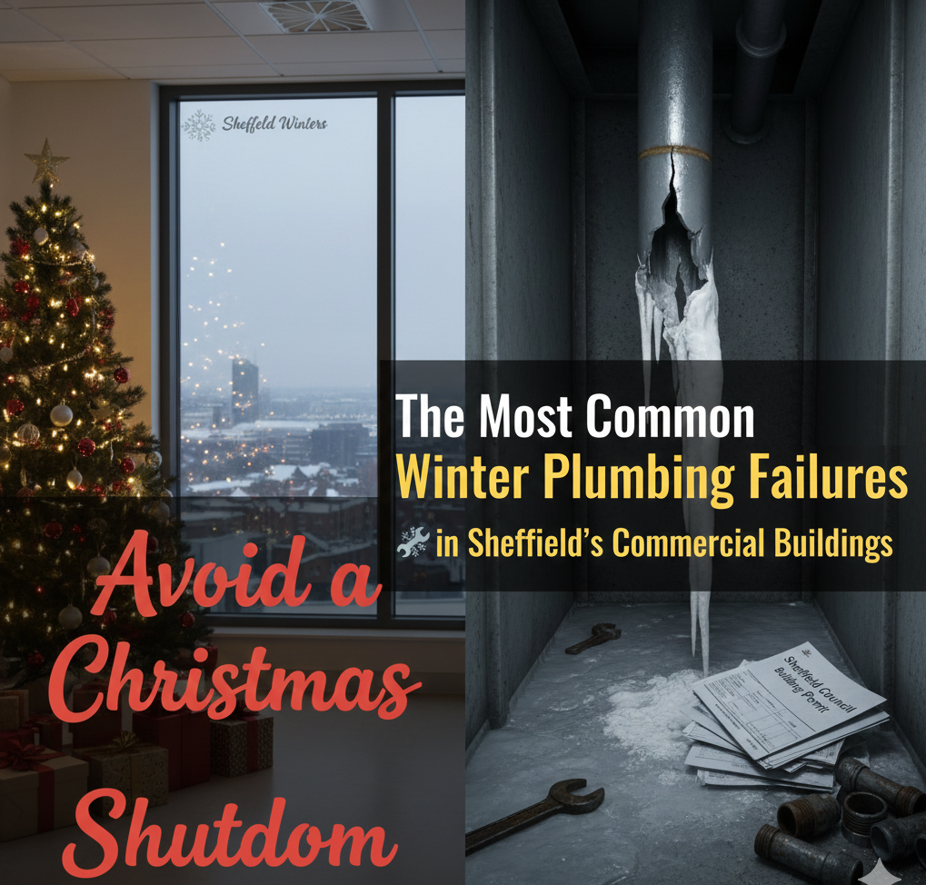 What causes the most plumbing failures in winter?