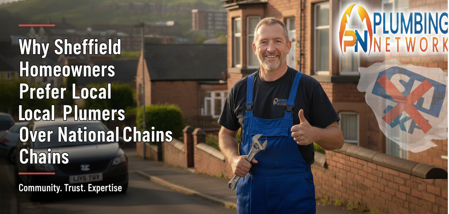 Why do Sheffield homeowners prefer local plumbers