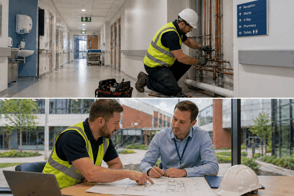 Commercial Plumbers for healthcare in Sheffield