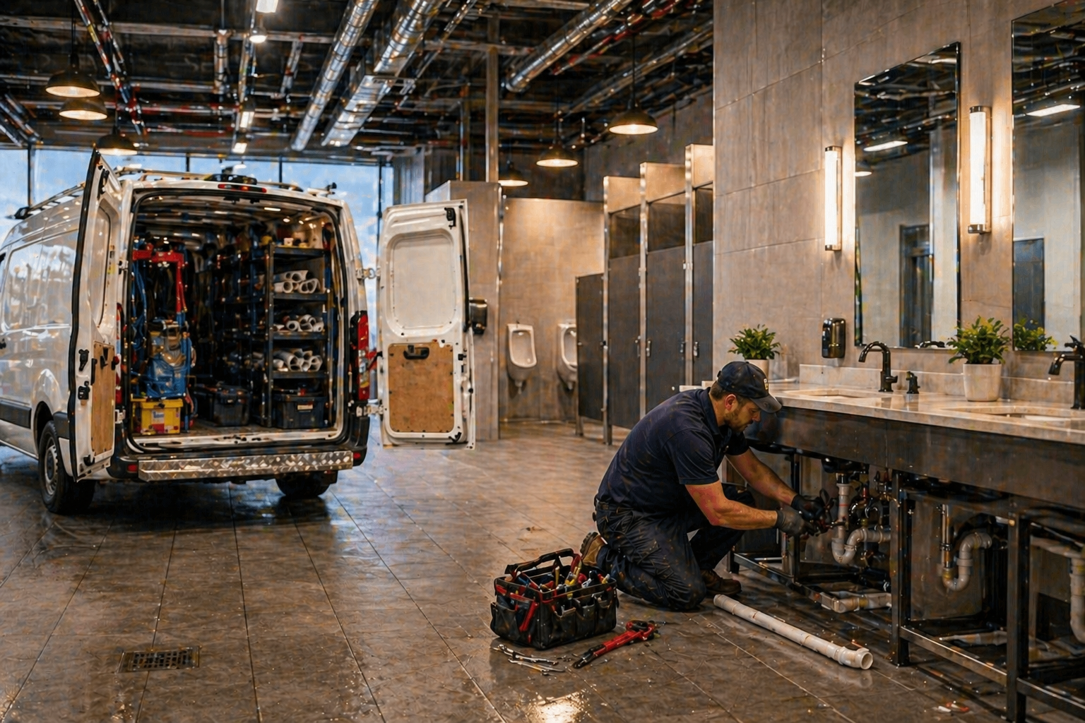 Commercial Plumbing Contractor Sheffield