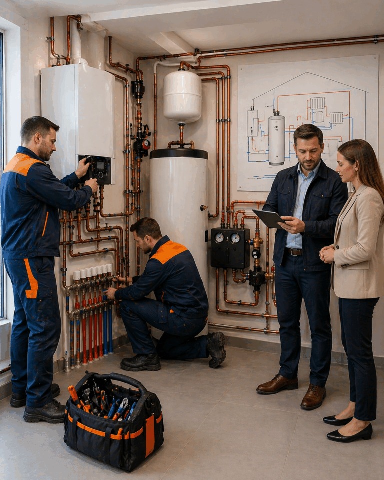 Full central heating system installations Sheffield