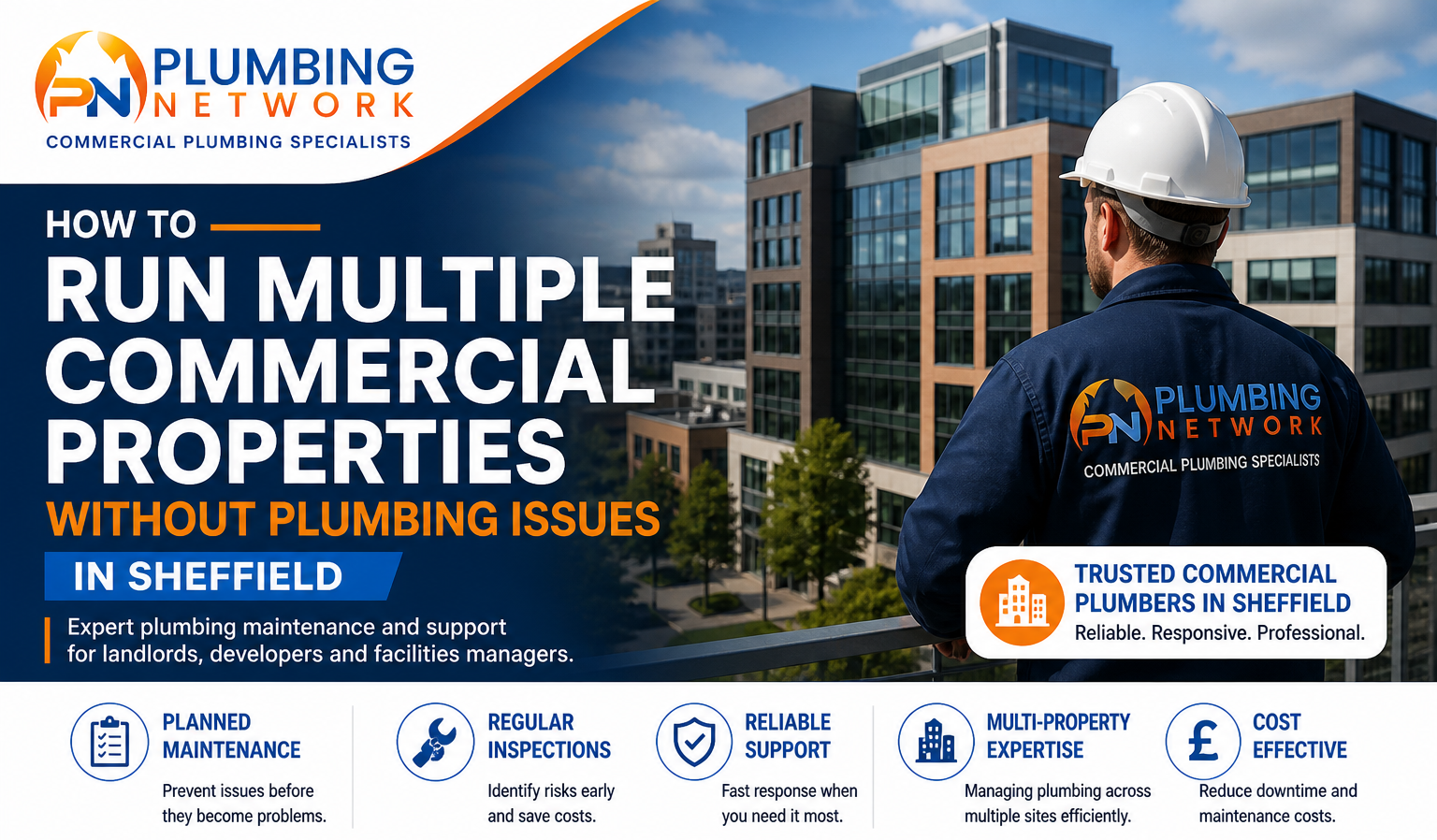 best commercial plumbers in Sheffield for businesses