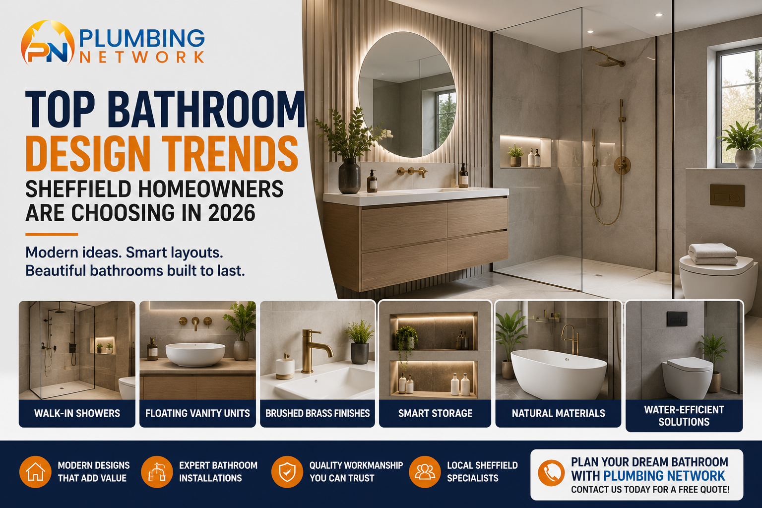 Bathroom Design Trends in Sheffield for 2026